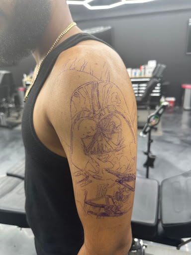 Explore danny phantom tattoo ideas, creative tattoo ideas in Hollywood, available at Sacred Eye Tattoos