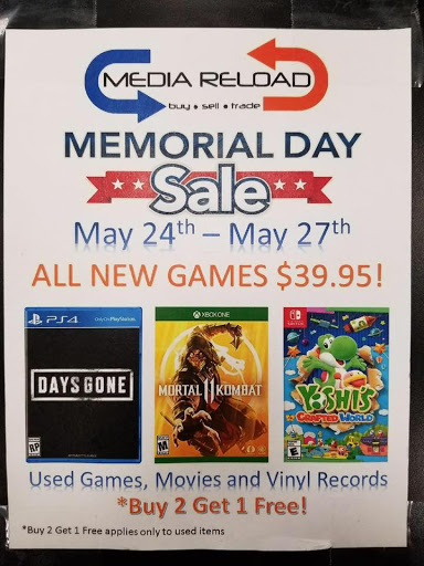 Video Game Store «Media Reload», reviews and photos, 4231 E Court St, Burton, MI 48509, USA
