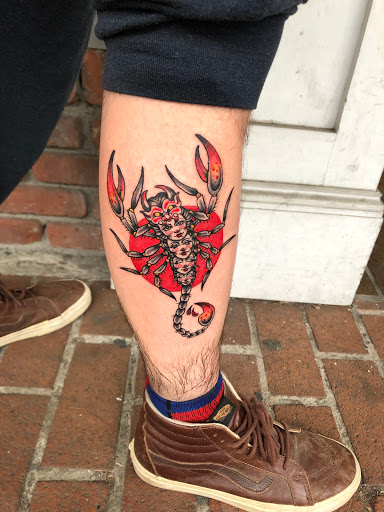 Explore mens family tattoo ideas, creative tattoo ideas in Kingston, available at Deep Down Tattoo LLC