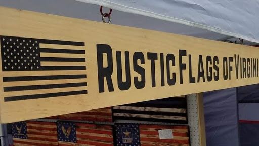 Rustic Flags of Virginia
