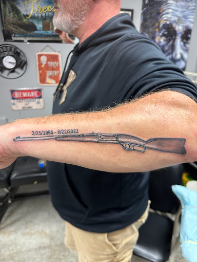 Explore forearm cover up tattoo ideas, creative tattoo ideas in Hudson Falls, available at ALTERED ADDICTION TATTOOS