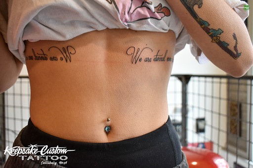 Explore psalm tattoo ideas, creative tattoo ideas in Salisbury, available at Keepsake Custom Tattoo & Body Piercing Laser Tattoo Removal