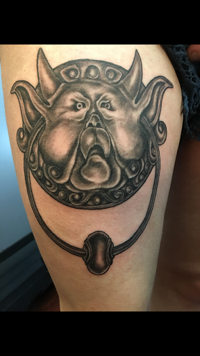 Explore nfl tattoo ideas, creative tattoo ideas in Alfred, available at Utopian tattoo and body piercing