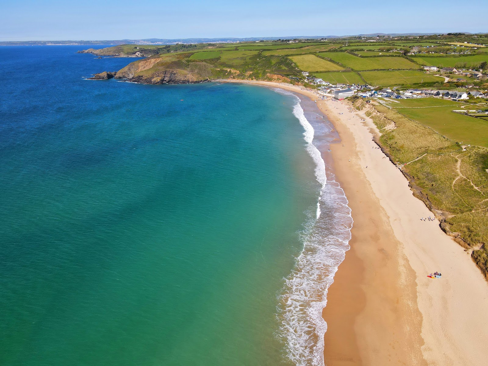 Foto von Praa Sands beach mit lange bucht