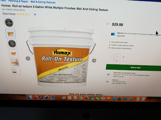 Paint Store «Wonder Products Paint», reviews and photos, 2709 E South St, Orlando, FL 32803, USA