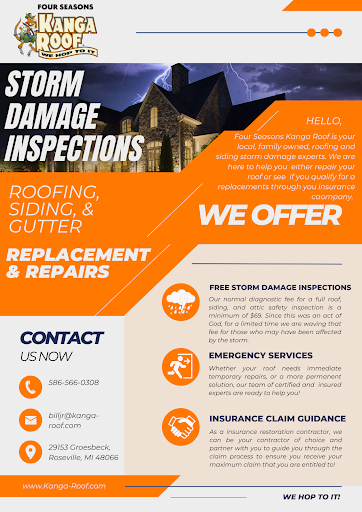 Sheet Metal Contractor «Four Seasons Roofing & Sheet Metal, LLC», reviews and photos, 44039 North Groesbeck Highway,, Charter Twp of Clinton, MI 48036, USA