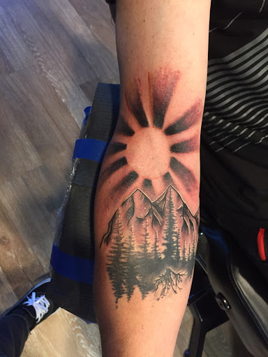 Explore tattoo cover up ideas shoulder, creative tattoo ideas in Winter Park, available at Black Pine Tattoo