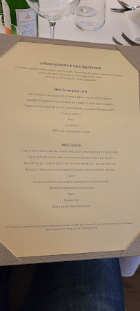 Menu / carte de Ristorante Gioele à Stradella
