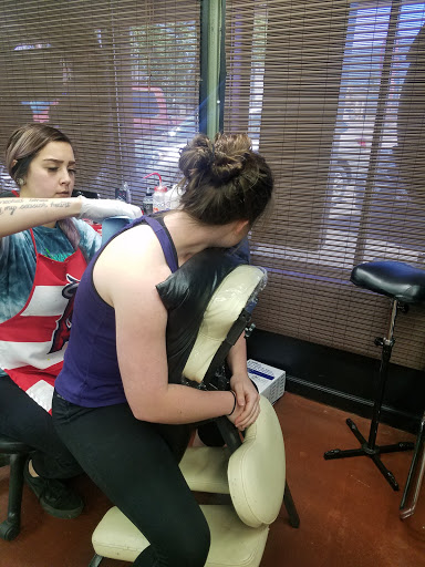 Explore goldendoodle tattoo ideas, creative tattoo ideas in Coeur D Alene, available at Jojos Tattoo & Body Piercing