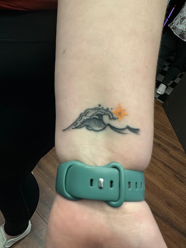 Explore celtic dragon tattoo ideas, creative tattoo ideas in Girard, available at Cult Tattoo