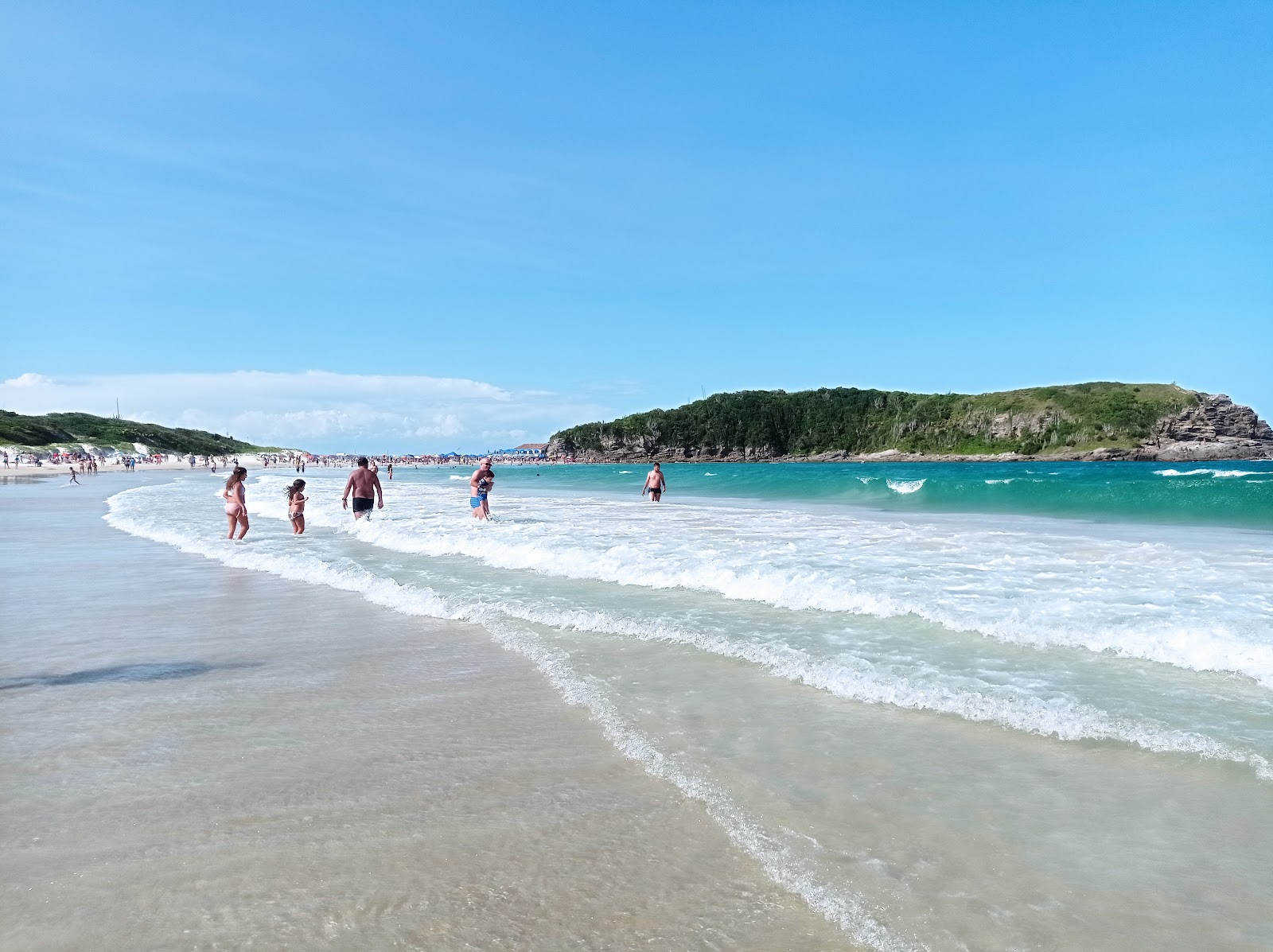 Foto av Conchas Stranden med rymlig bukt