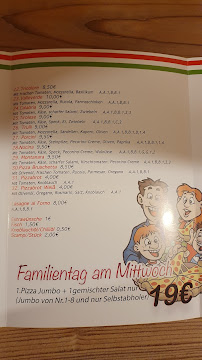Menu du Pizzeria da Antonio „La Casa della Pizza“ à Petershausen