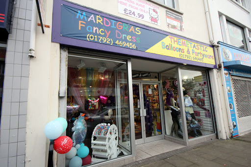 Stores to buy headdress material Swansea