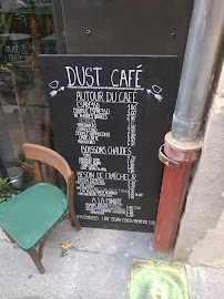 Menu / carte de Dust Café à Lyon