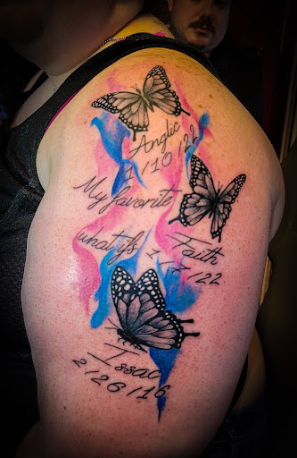 Explore tattoo ideas for mother son and daughter, creative tattoo ideas in Logansport, available at Fatt Matts Tatts