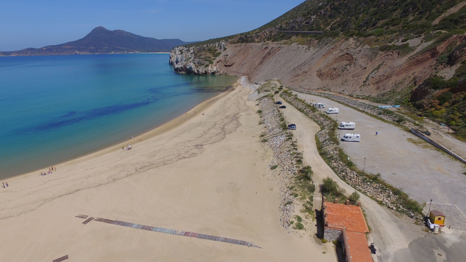 Foto von Spiaggia Di Buggerru - guter haustierfreundlicher Ort für den Urlaub