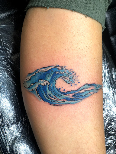 Explore cover up tattoo ideas on foot, creative tattoo ideas in Passaic, available at District 36 Tattoo Parlor