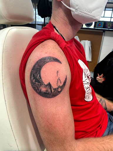 Explore side tattoo ideas, creative tattoo ideas in Augusta, available at Excalibur Art Collective