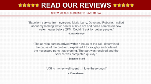 HVAC Contractor «UGI Heating, Cooling & Plumbing», reviews and photos