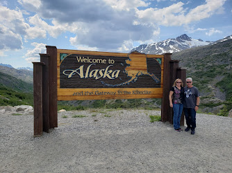 “Welcome to Alaska” Sign