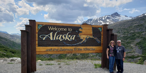 “Welcome to Alaska” Sign