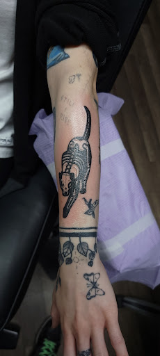 Explore mens space tattoo ideas, creative tattoo ideas in Largo, available at Alchemy Tattoos and Body Piercings