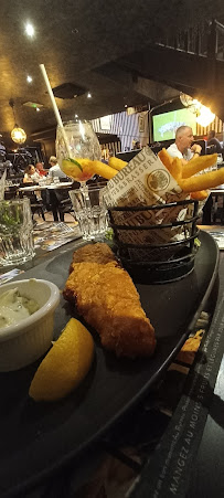 Fish and chips du Restaurant Au Bureau Suresnes - n°4