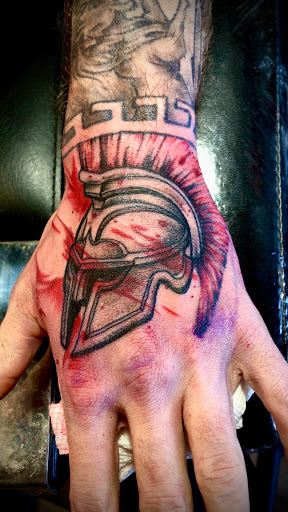 Explore italian flag tattoo ideas, creative tattoo ideas in Mansfield, available at The Marksman Tattoo Company