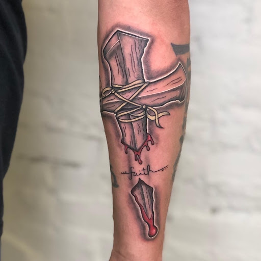 Explore tattoo collarbone ideas, creative tattoo ideas in Hartselle, available at Kingdom Minds Ink