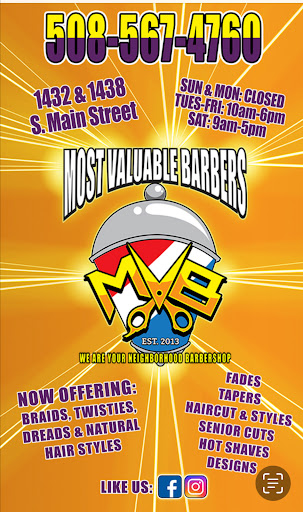 Barber Shop «MVB Barbershop», reviews and photos, 783 Globe St, Fall River, MA 02724, USA