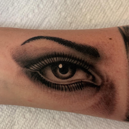 Explore facial tattoo ideas, creative tattoo ideas in Danvers, available at North Shore Tattoo Company