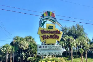 Pensacola Beach Sign image