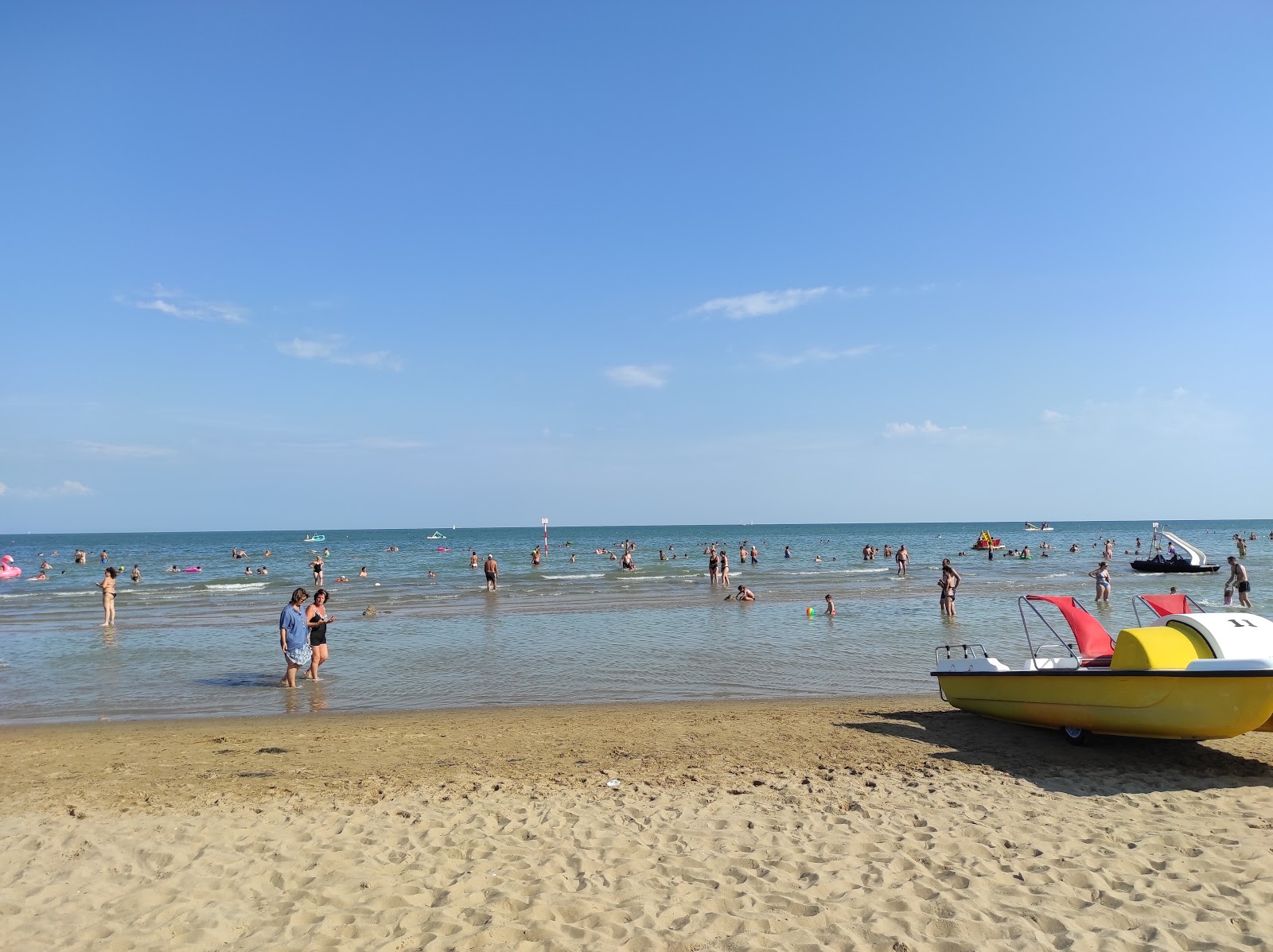 Foto di Spiaggia di Lignano Sabbiadoro con molto pulita livello di pulizia