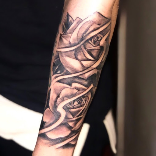 Explore holy tattoo ideas, creative tattoo ideas in Atlanta, available at Camp Creek Body Art & Laser