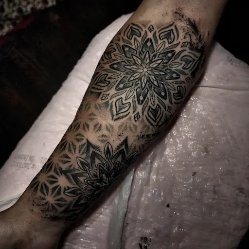 Explore zodiac sign tattoo ideas, creative tattoo ideas in Valdosta, available at Acid Ink Tattoos