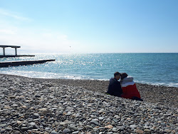 Fotografie cu Zarya beach cu nivelul de curățenie înalt