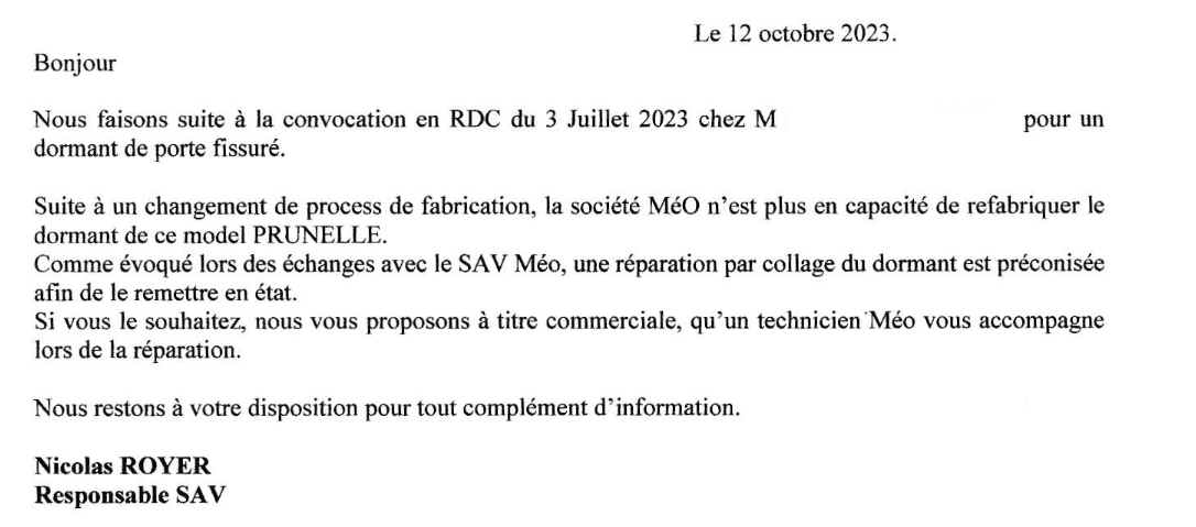 Photo n° 3 de l'avis de LCS. fait le 24/01/2024 à 17:45