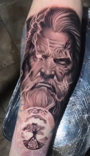 Explore brain tumor tattoo ideas, creative tattoo ideas in Fort Wayne, available at Grade A Tattoos and Body Piercing