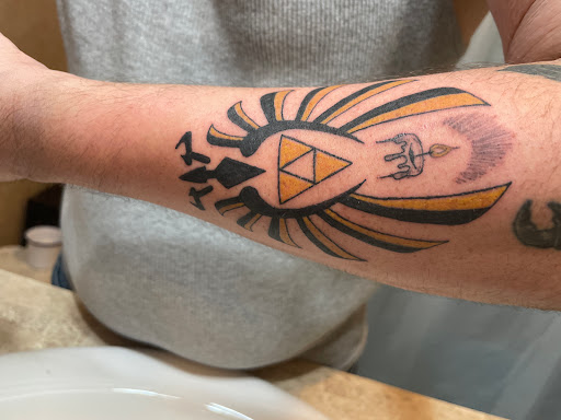 Explore pyramid tattoo ideas, creative tattoo ideas in Jonesboro, available at Immortal Ink