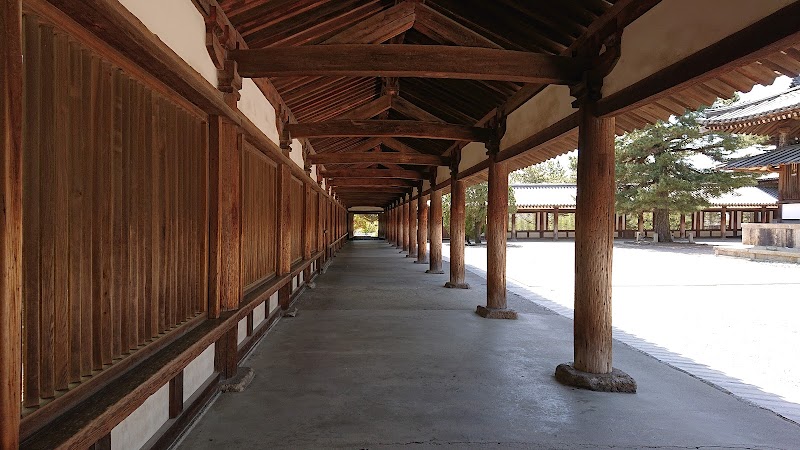 法隆寺 廻廊