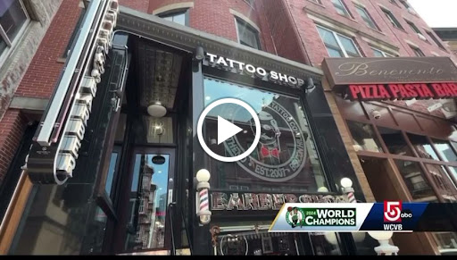 Explore tim burton tattoo ideas, creative tattoo ideas in Boston, available at Boston Barber & Tattoo Co.