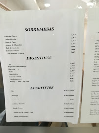 Menu / carte de Casa dos Frangos Malvarosa à Alverca do Ribatejo