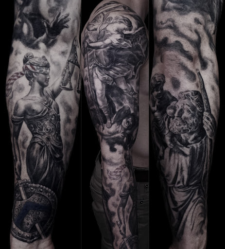 Explore gap filler tattoo filler ideas for a woman, creative tattoo ideas in Sunnyvale, available at Da Wei Tattoo Inc