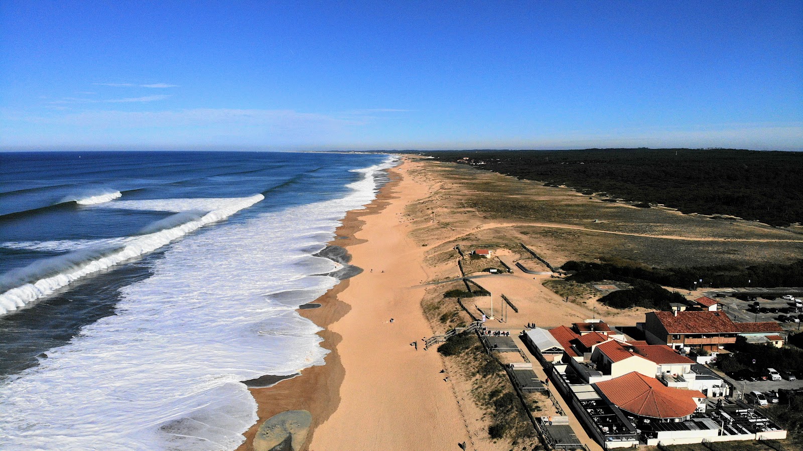 Foto de Praia de Ondres com alto nível de limpeza