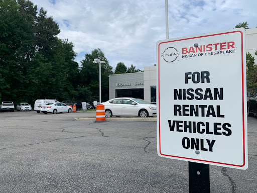 Banister Nissan Rental Chesapeake