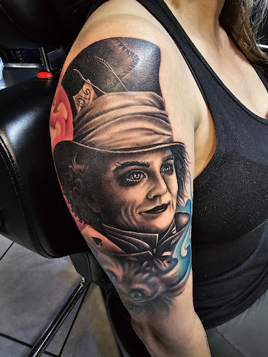 Explore no fear tattoo ideas, creative tattoo ideas in Las Cruces, available at Porter House Ink Piercing & Tattoo