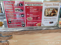 Menu du Pizzeria Pinocchio à Northeim
