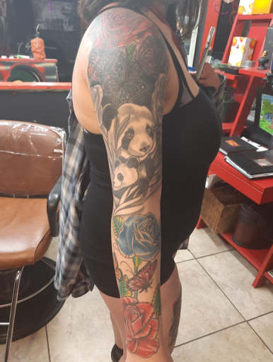 Explore fill in tattoo sleeve ideas, creative tattoo ideas in Denver, available at Denvers Competitive Ink
