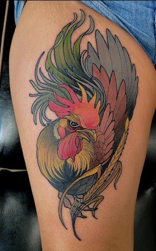 Explore men's rib tattoo ideas, creative tattoo ideas in Colorado Springs, available at Empire Tattoo Co.