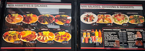 Menu / carte de Snack Anatolie à Haguenau